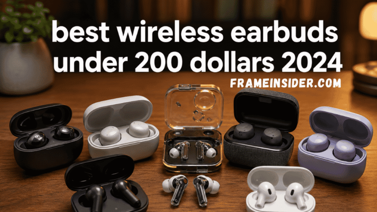 best wireless earbuds under 200 dollars 2024