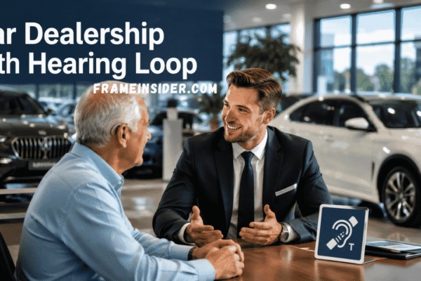 Car Dealership with Hearing Loop